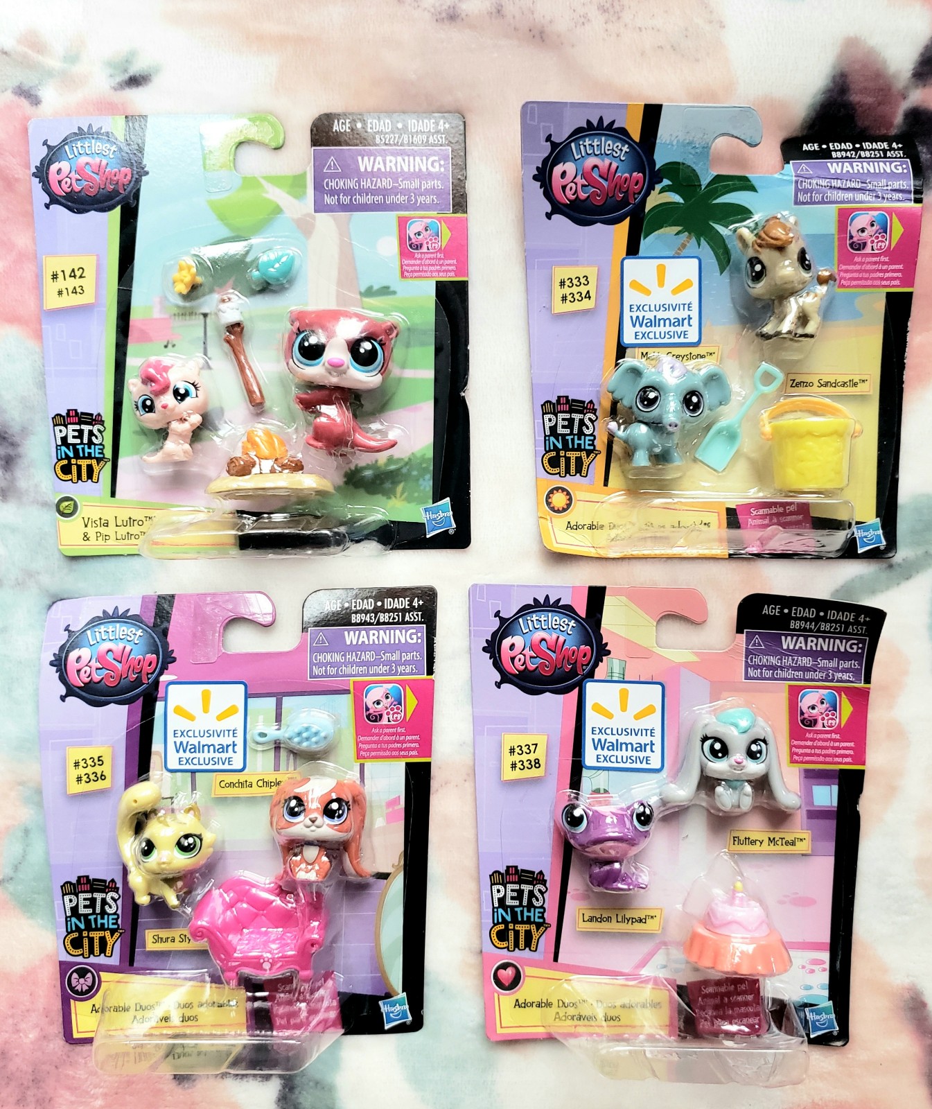 New! Littlest Pet Shop exclusive pet sets bundle!