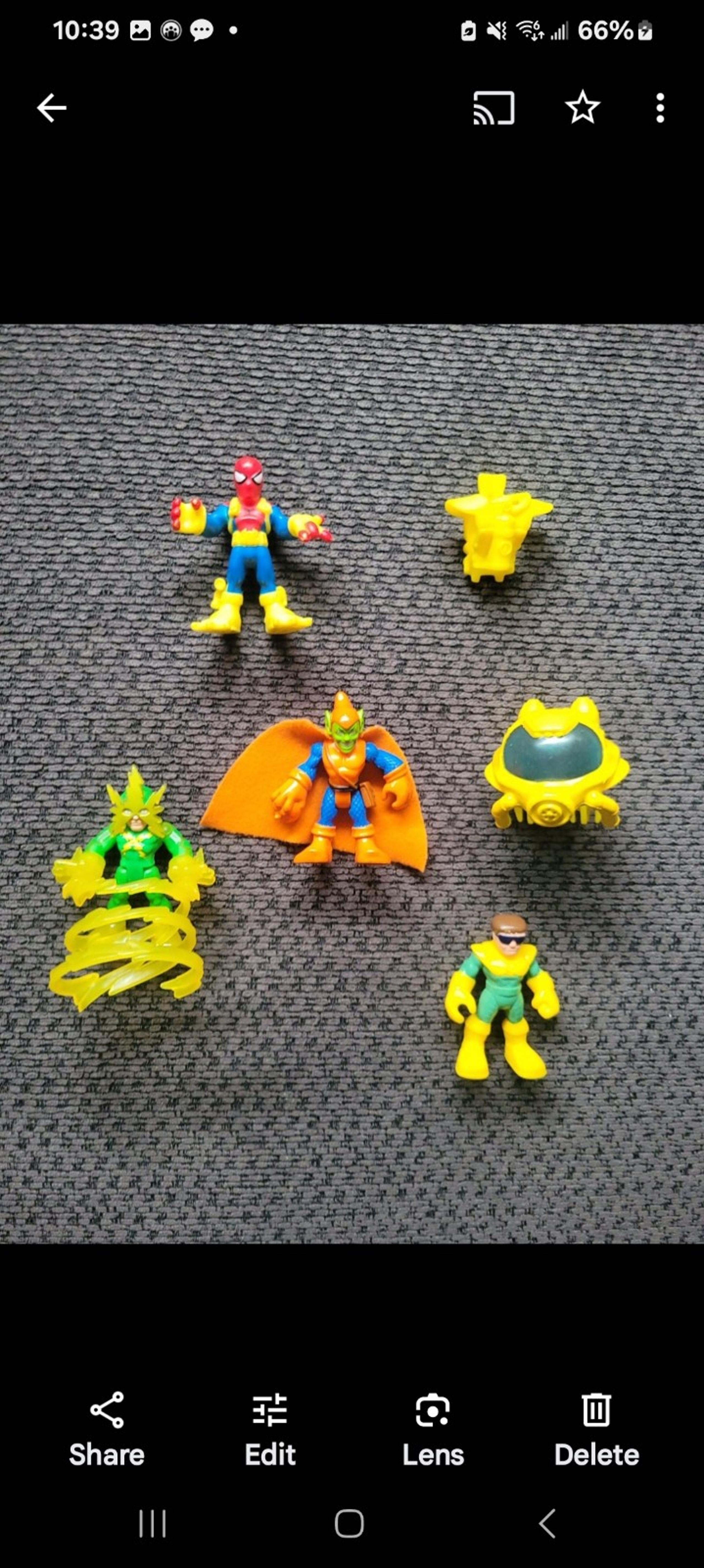 Playskool Marvel Heroes Action Figure Bundle !!