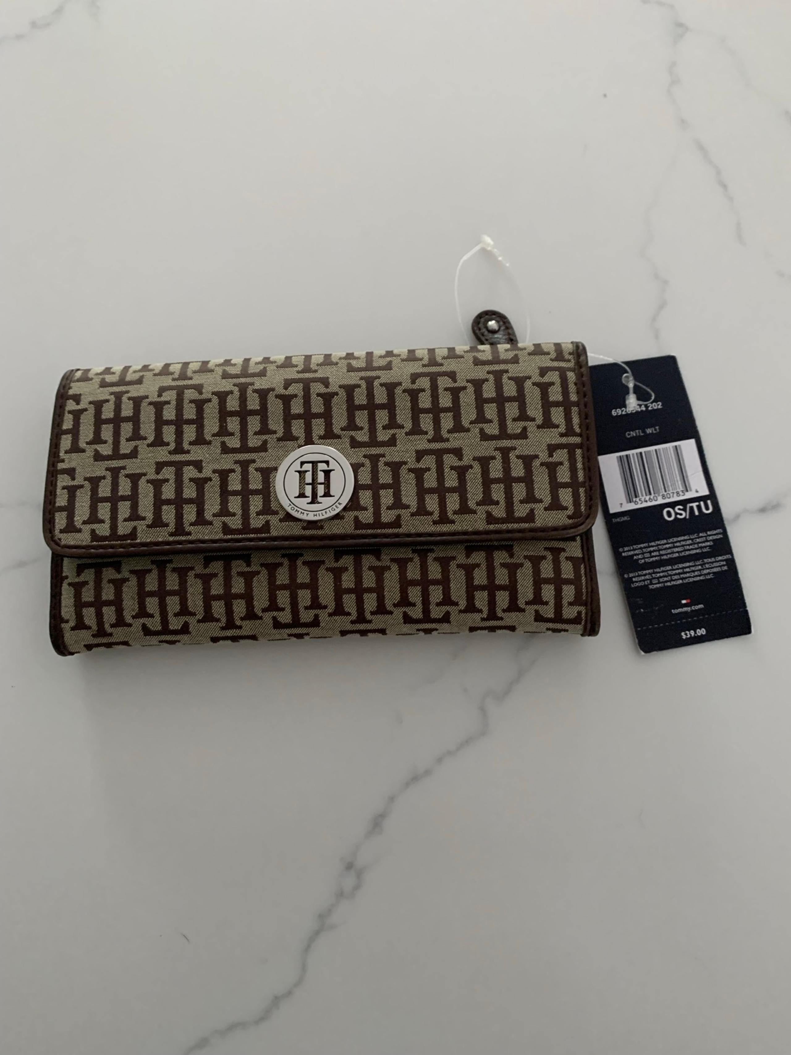 Women's Tommy Hilfiger Brown TriFold Wallet - $39 MSRP
