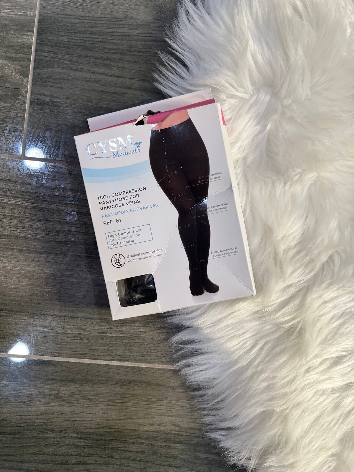 61 - High Compression Pantyhose for Varicose Veins