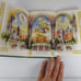 An American Christmas Carol Illustrated Booklet Aetna Cleaning Co. Felt Cover