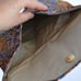 Japanese Silk Brocade Purse with Antique Chinese Green Jadeite Jade Button