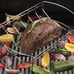 Cuisinart 4-in-1 BBQ Basket Rack Smoke Grill Beer Can Chicken Turkey Ribs Wings