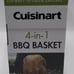 Cuisinart 4-in-1 BBQ Basket Rack Smoke Grill Beer Can Chicken Turkey Ribs Wings