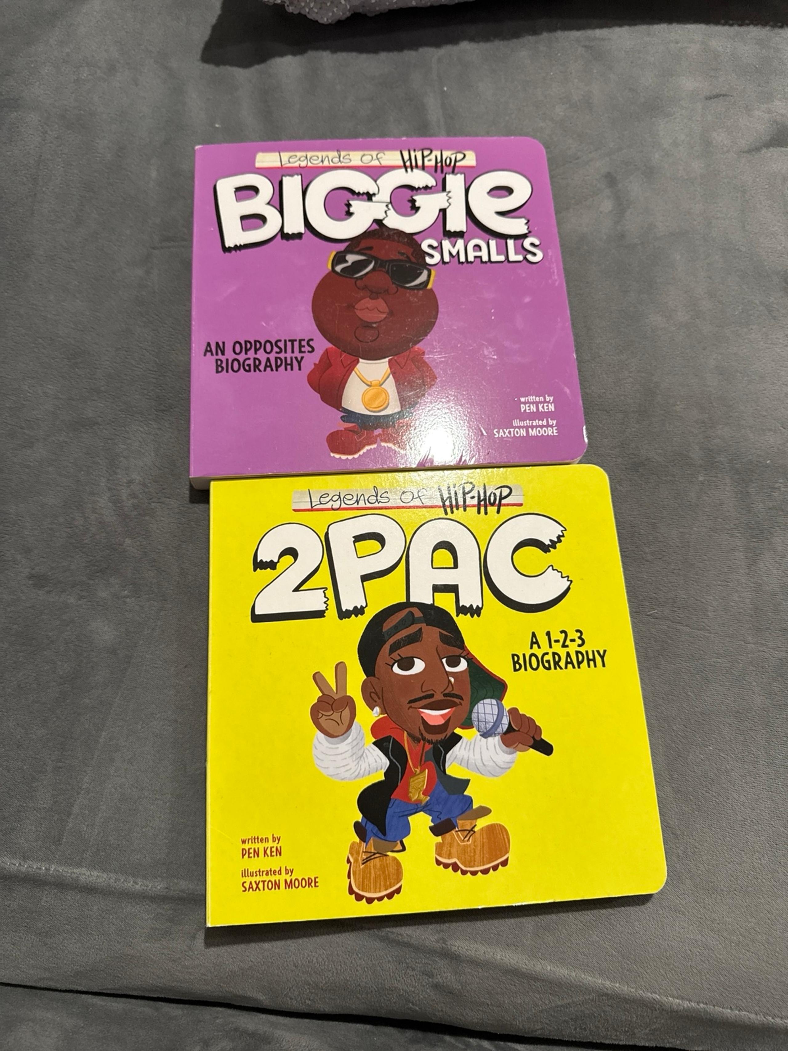 Legends of Hip Hop Book Biggie and Tupac