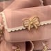 2 Bath and body works 2025 unreleased pink gold bow pocketbac holder set