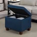 STORAGE OTTOMAN FAUX LEATHER BRAND NEW