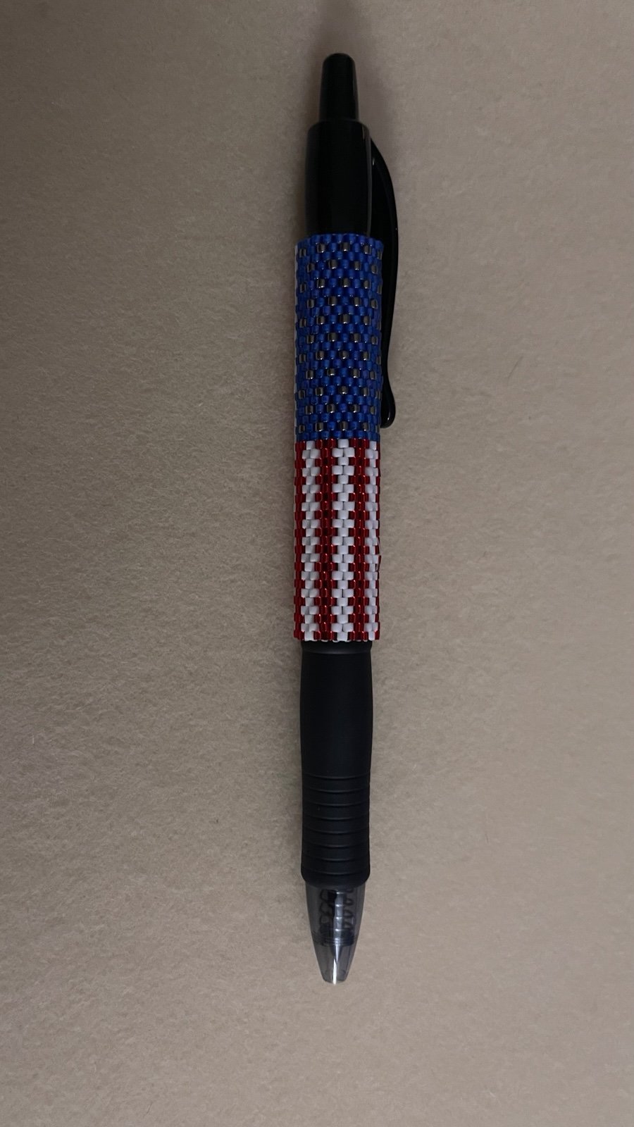 american flag pen wrap