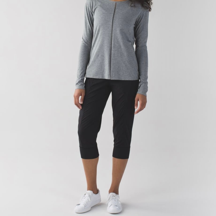 LULULEMON Women’s Black High Waisted In Flux Crop Harem Athletic Jogger Pants
