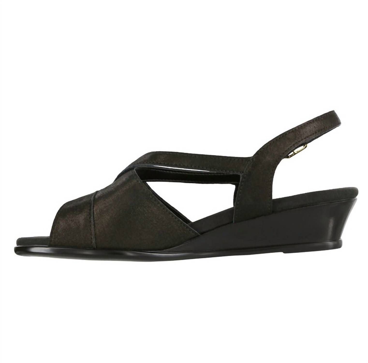 SAS Caress Cross Strap Wedge Sandal | Women's 5.5 | BNWB
