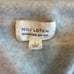 Nili Lotan Heather Grey V Neck Cashmere Wool Sweater Long Sleeve Size Large