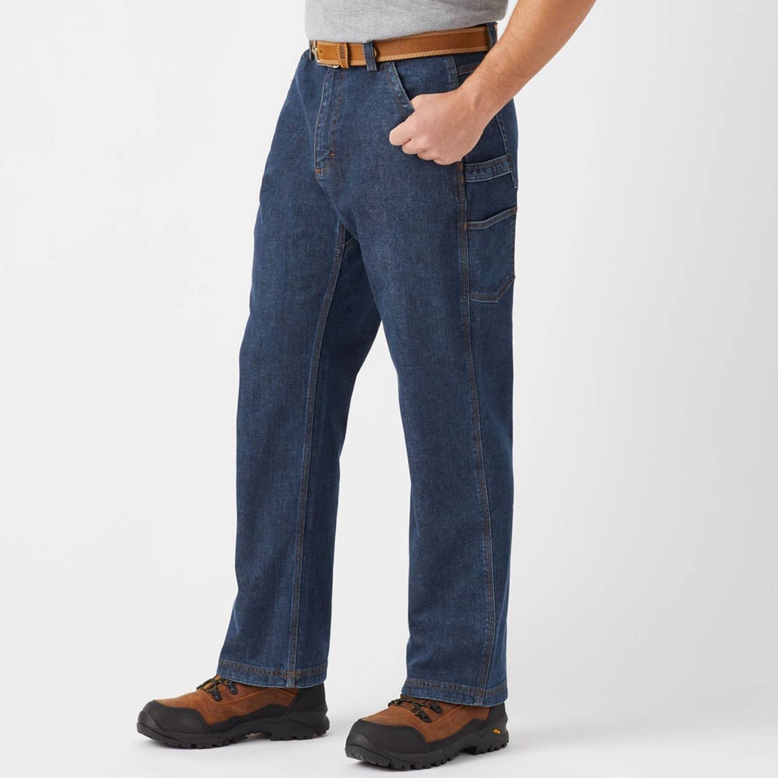 Duluth Flex Ballroom Relaxed Fit Carpenter Jeans 40x30 Dark Indigo