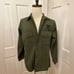 VTG US Military Shirt Army Green BTN Up AIR ASSAULT & Aircraft Crewman Badges