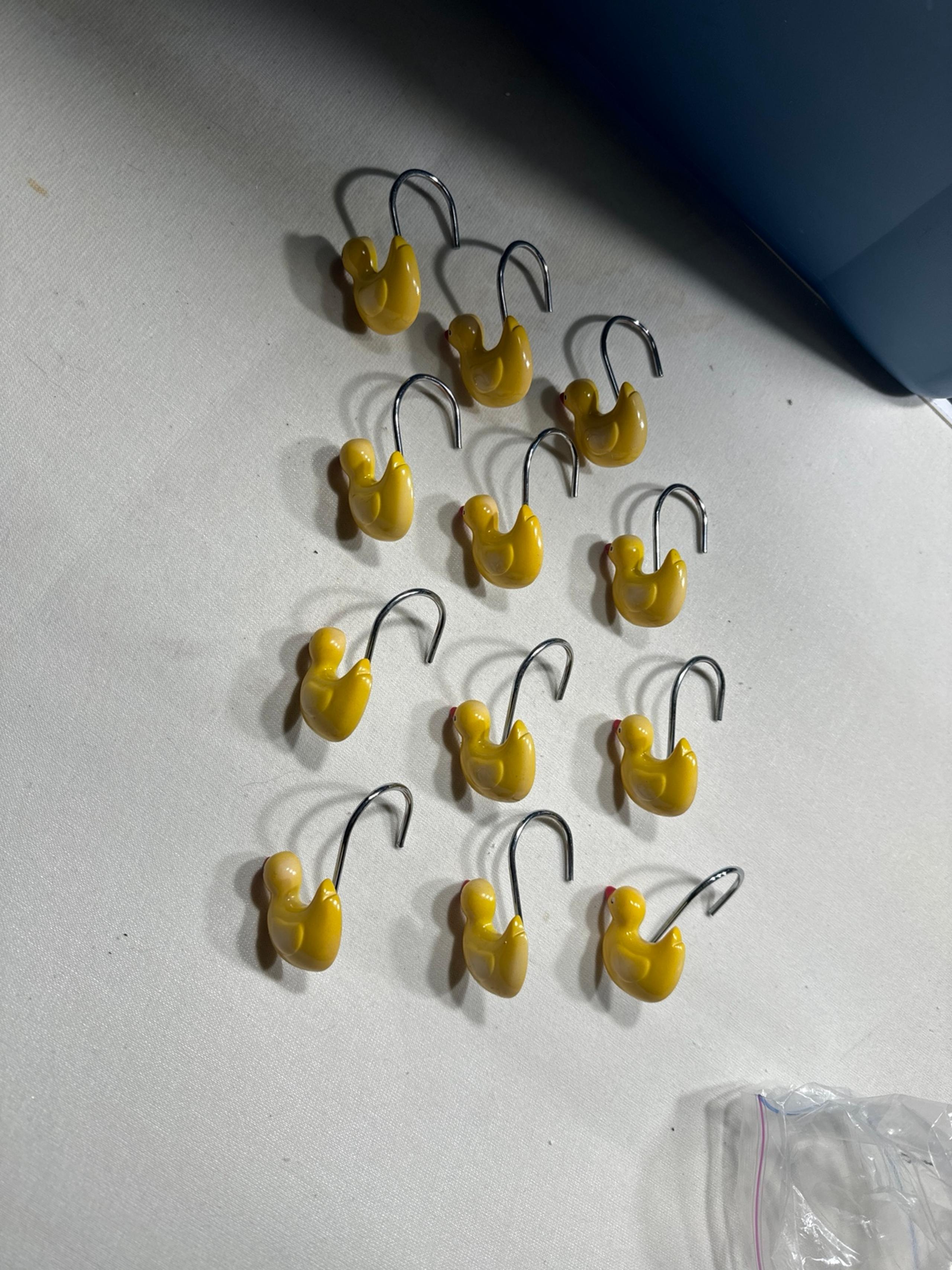 12 pcs shower curtain hooks