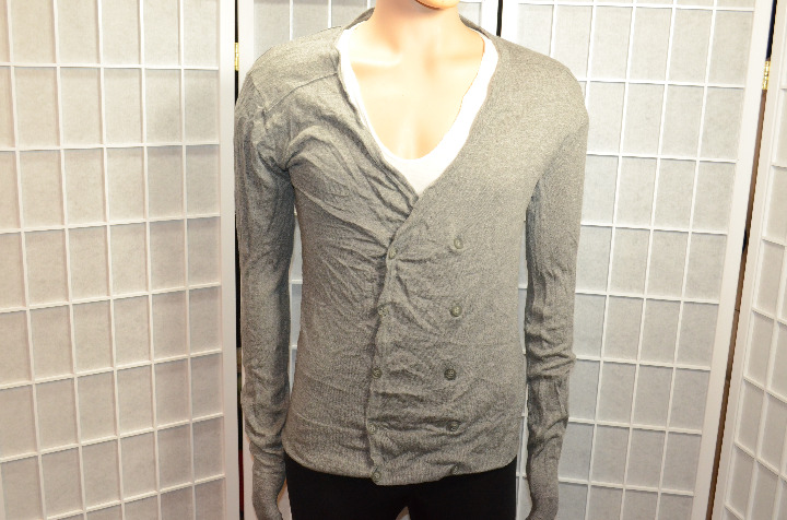 Mens All Saints Wired Cardigan Sweater medium