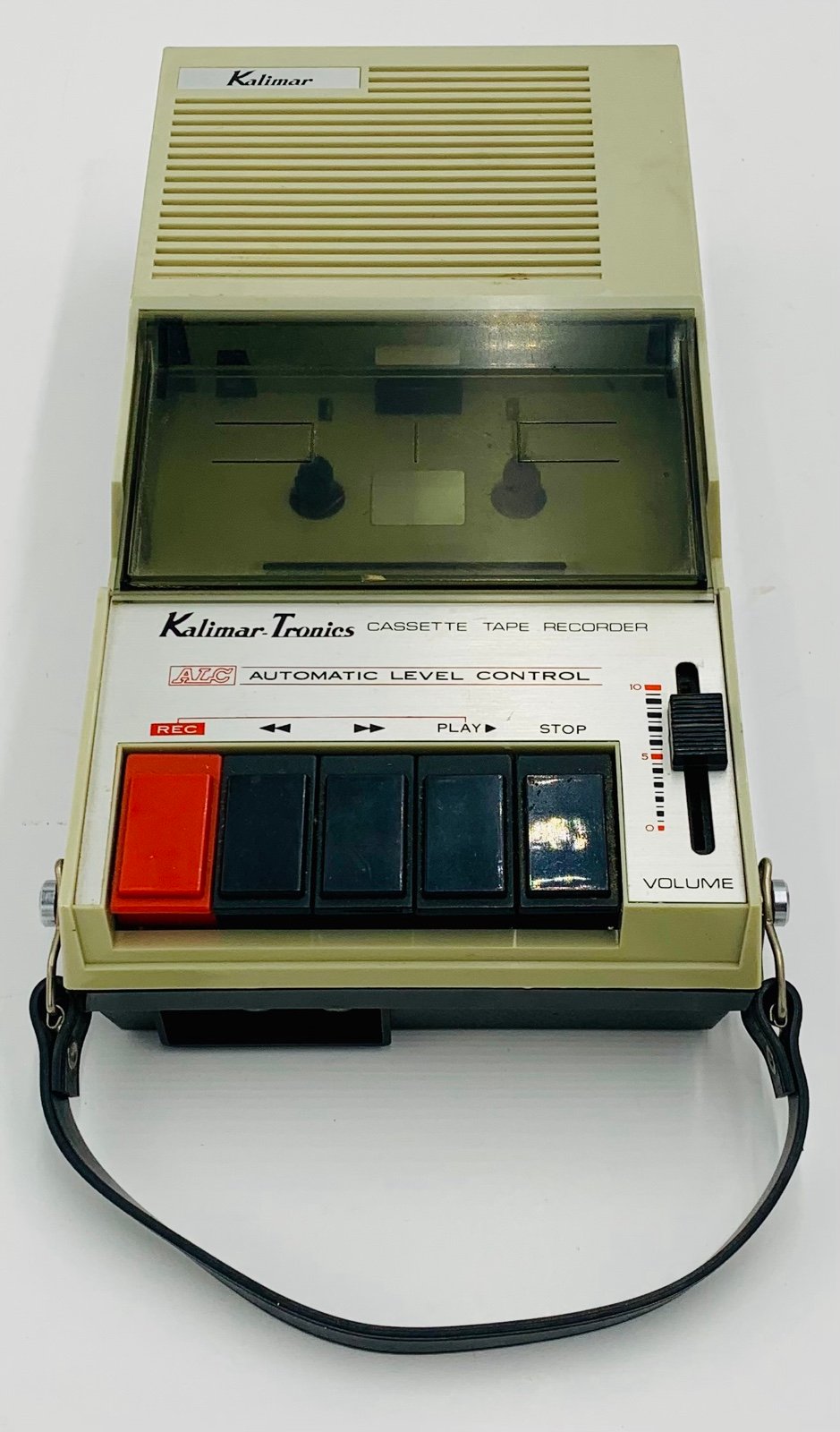 Kalimar Tronics Cassette Tape Recorder Player T-605 Vintage Works Rare