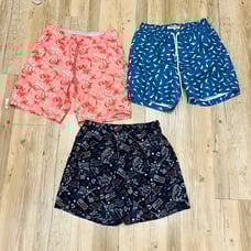 Men’s Swimsuit Trunks bundle Fish Hippie Columbia size small.