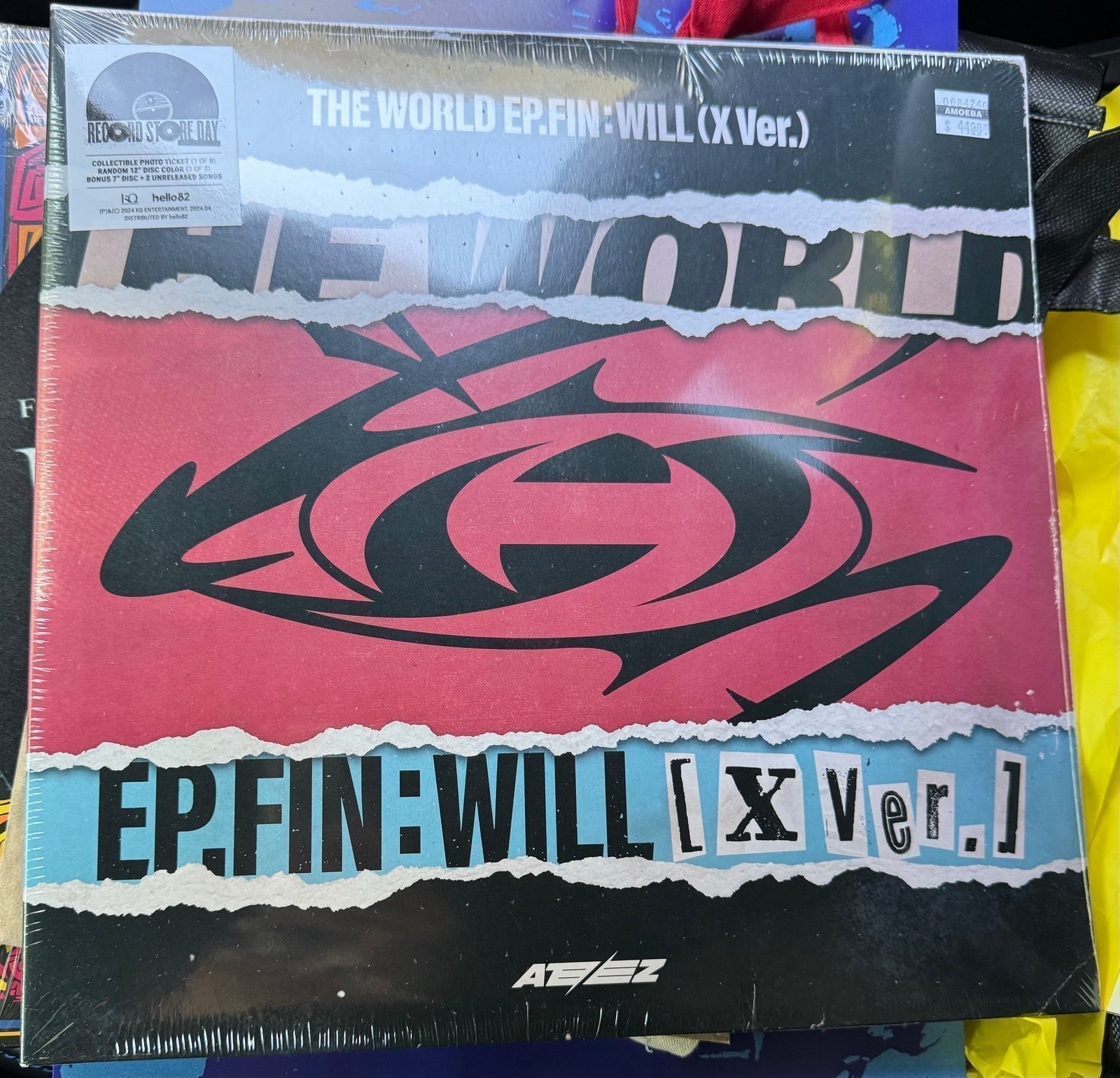 ATEEZ THE WORLD EP.FIN : WILL (X Ver.) - Sealed