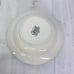 Gibson MAPLE HOLIDAYS Leave Nut Red Panel Gold Trim Stoneware Soup Bowls Set 4