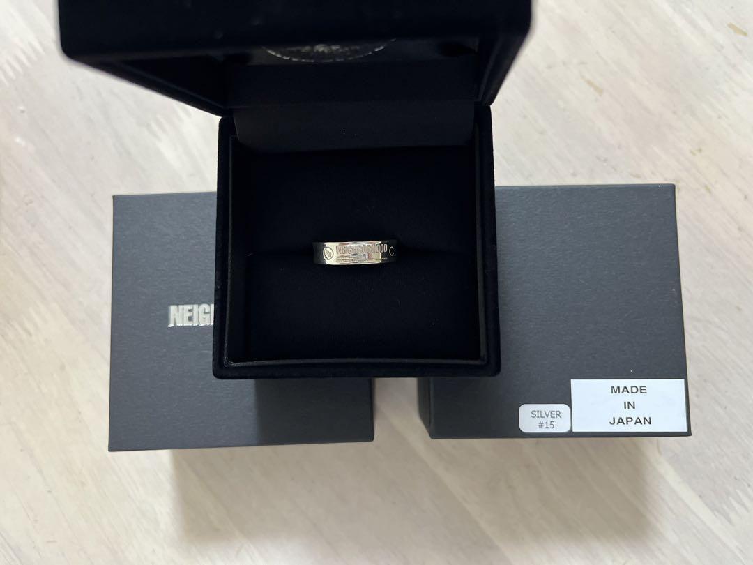 ★SENTIMENTS★ NO.388 [925 SILVER] LOGO RING 15 Neighborhood Silver 925 Logo Ring