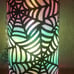 Web decor light lamp