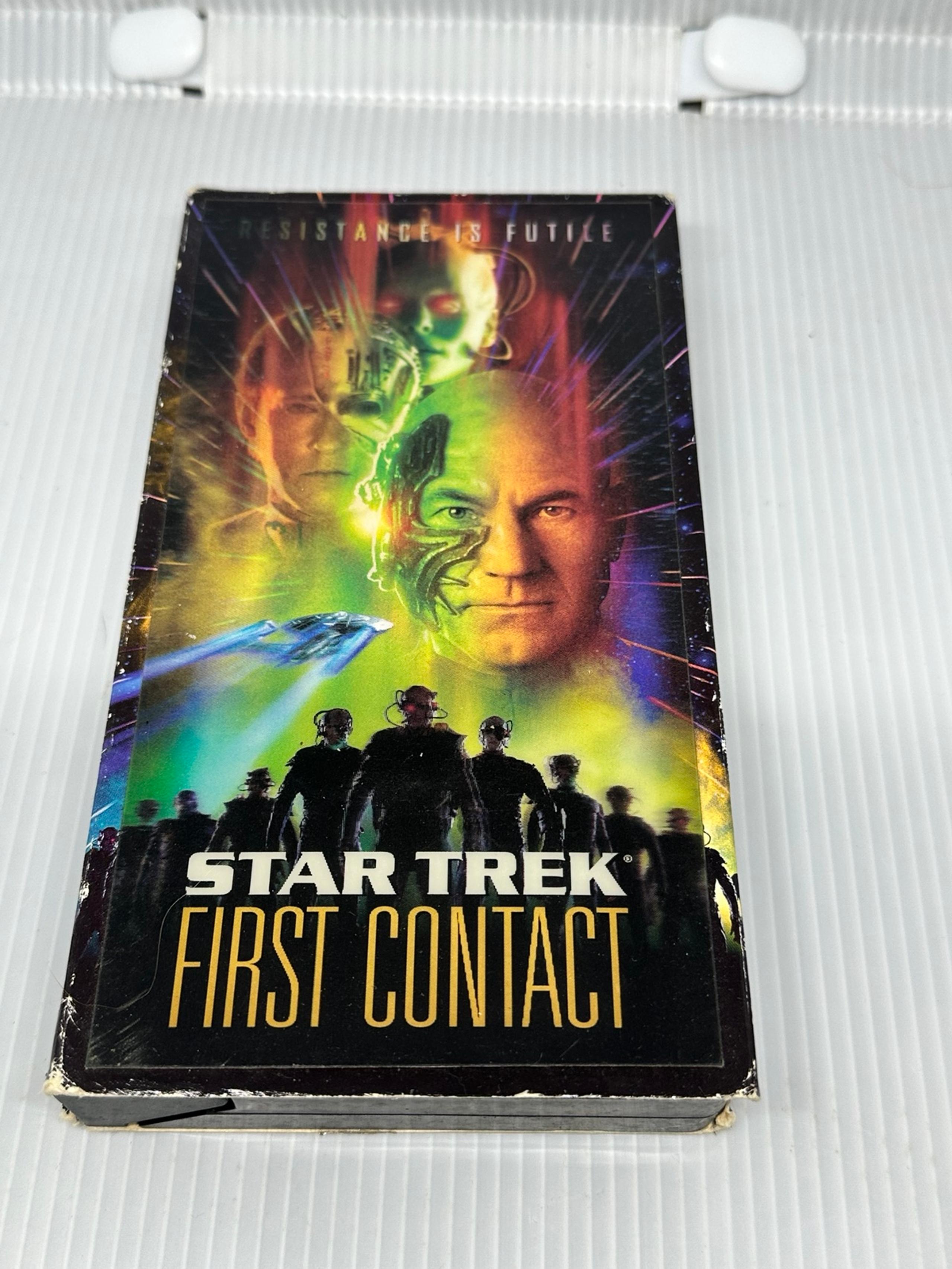 Star Trek First contact vhs tape