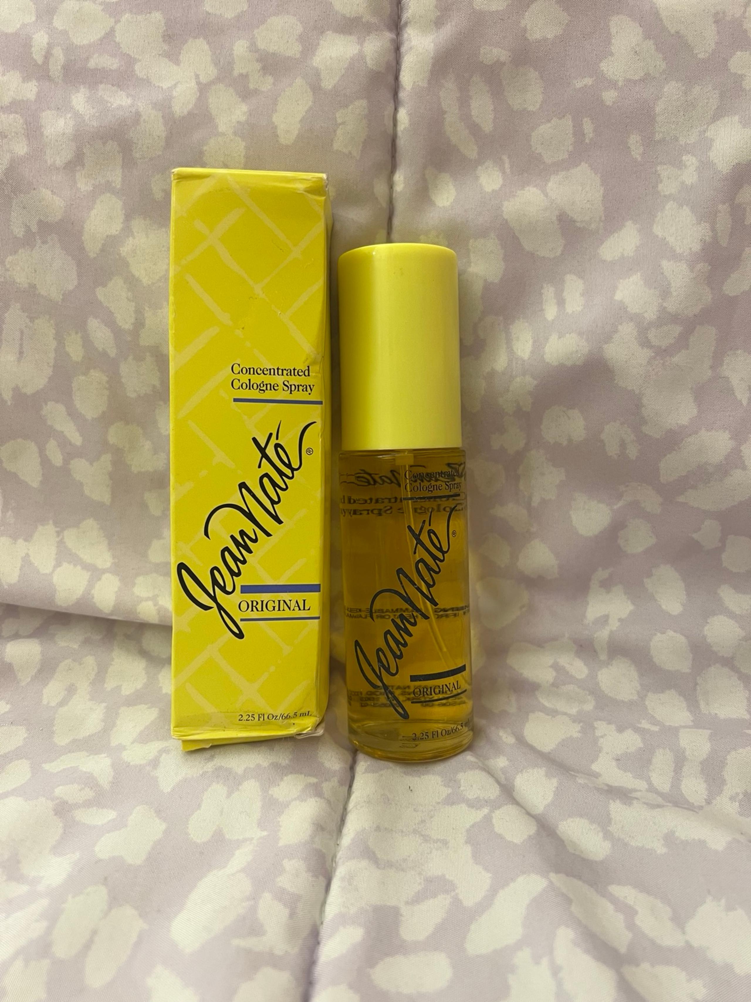 Vintage Jean Nate Original Concentrated Cologne Spray Discontinued 2.25 Fl Oz