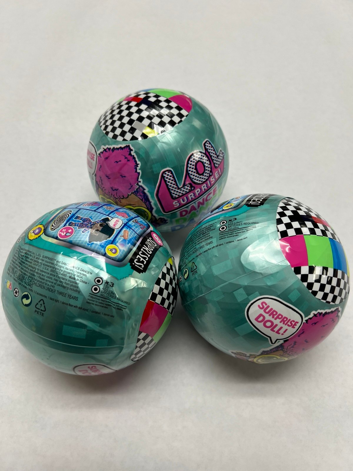 LOL Surprise Dance Dance Dance Dolls 3 Pack Sealed Brand New
