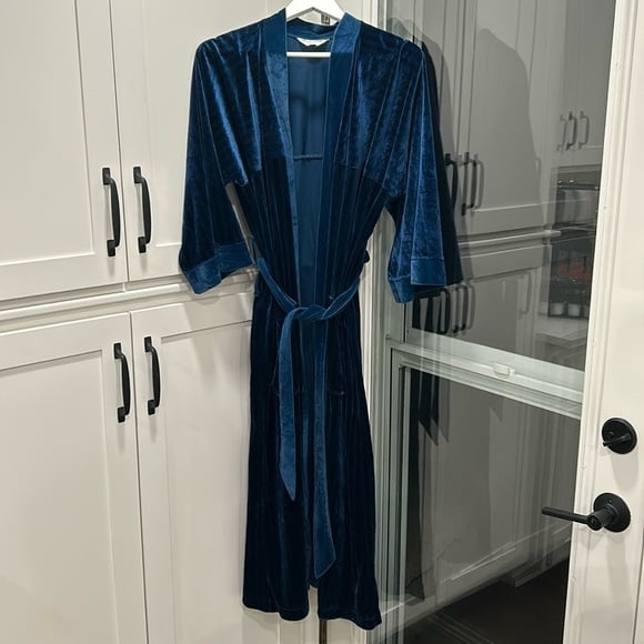 Christian Dior Monsieur Velvet Crush Vintage Robe One Size