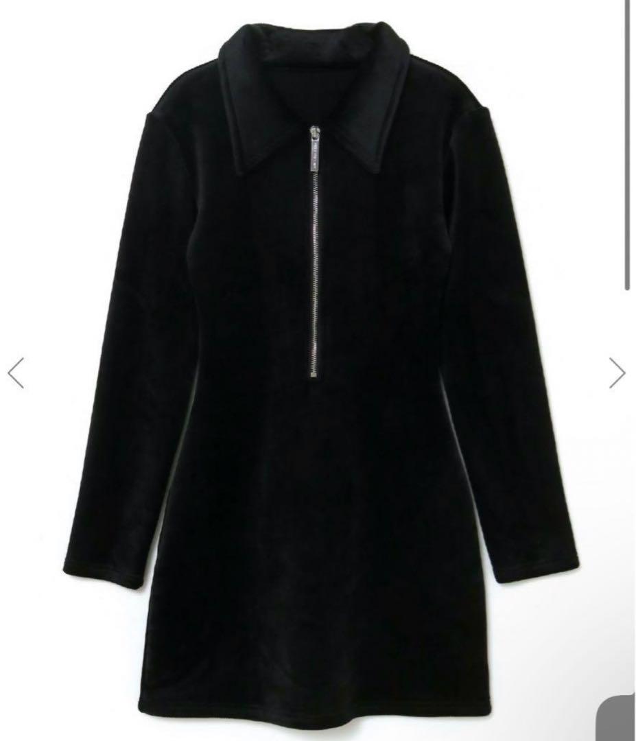 【最終値下】MELT THE LADY bumpy mini dress MELT THE LADY bumpy mini dress velvet dress