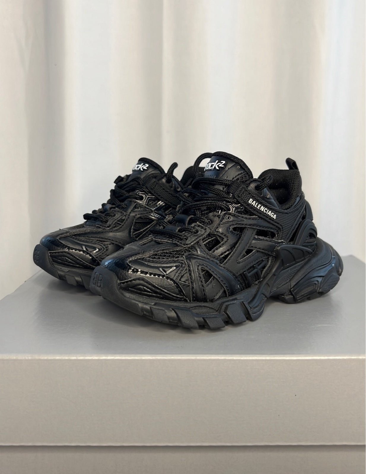 Kids Balenciaga Track.2 Sneakers Size 24