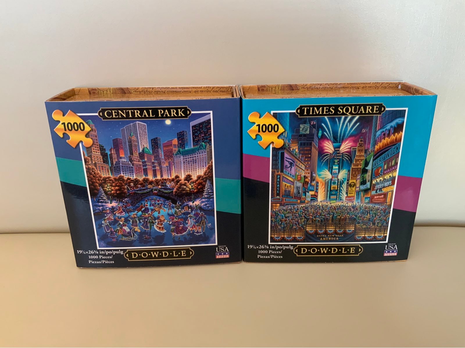 New York Dowdle puzzle bundle- 2 new