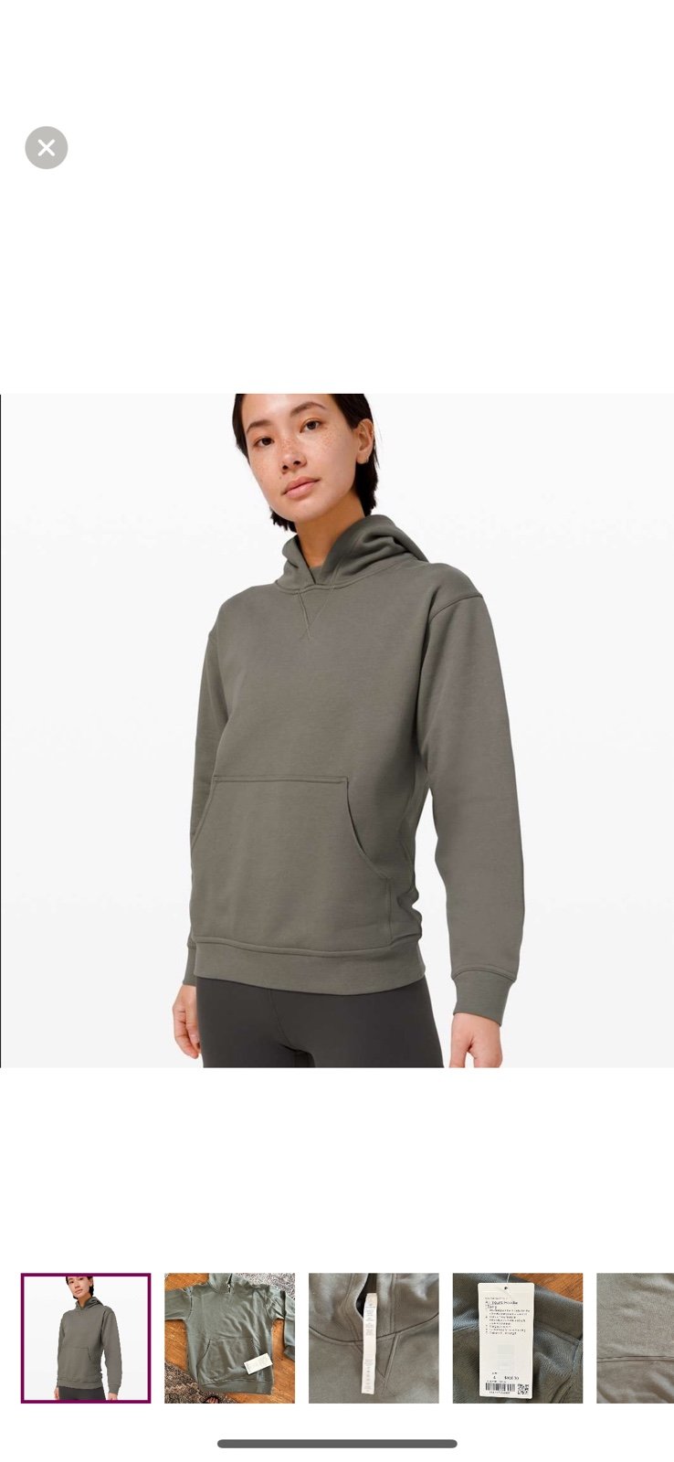 lululemon all yours terry hoodie - NWT