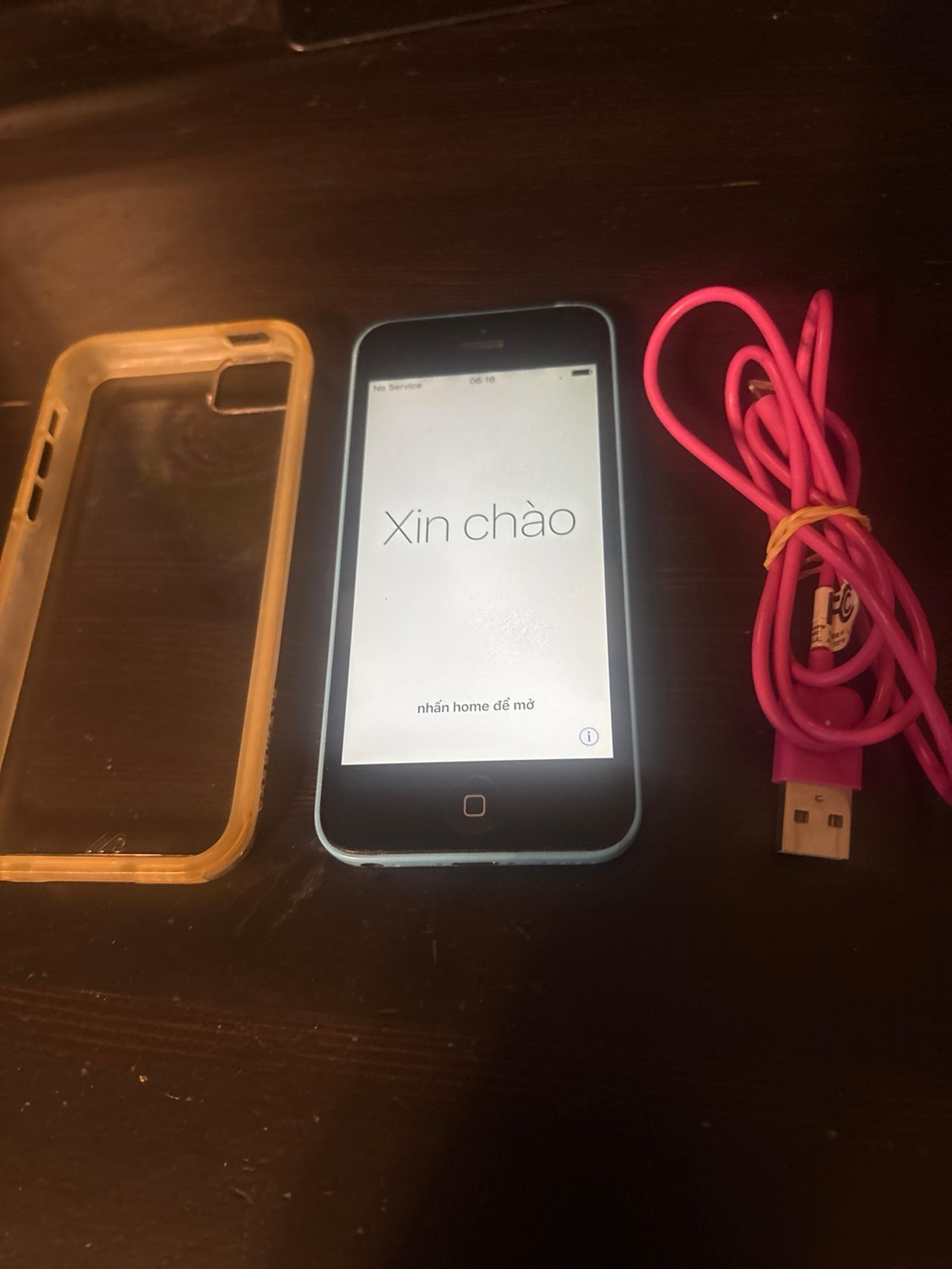 Apple iPhone 5c 16gb Blue Unlocked