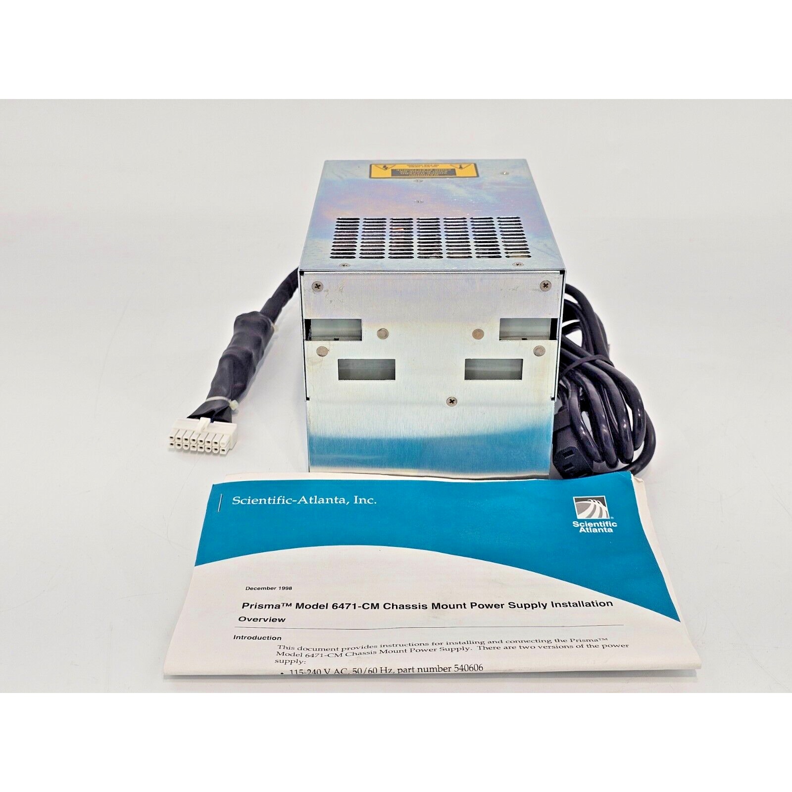 Scientific Atlanta 540606, 6471-CM Prisma Power Supply, SCI-350-AC