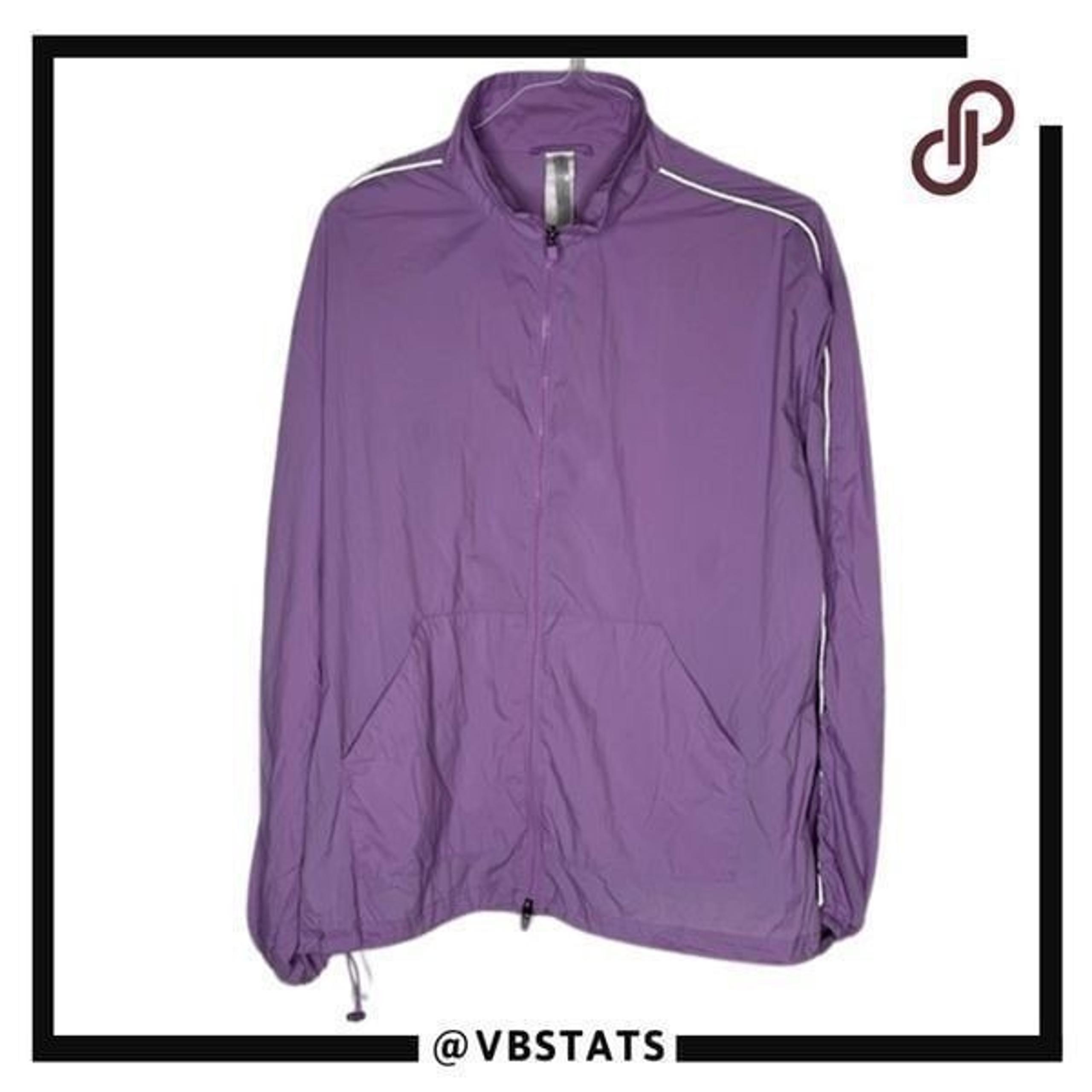 Fabletics Women's Lightweight Full-Zip Running Jacket Purple Size XL