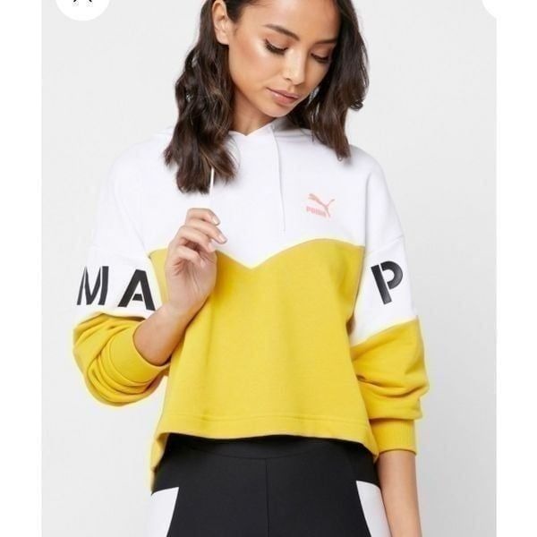 Puma XTG Hoodie Sulphur Yellow NWT Size Small