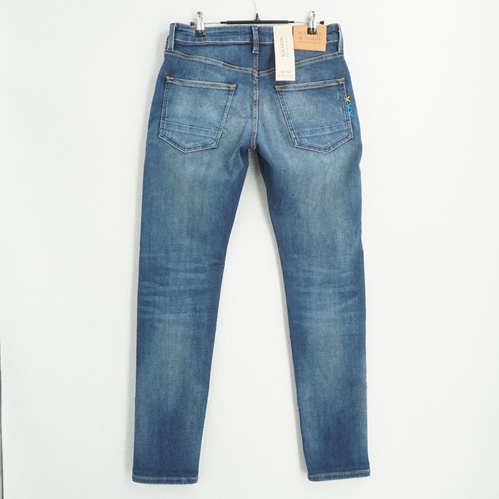 Scotch shops & Soda Mens Jeans Ralston Slim Fit Blue Stretch Denim Size 30 x 32