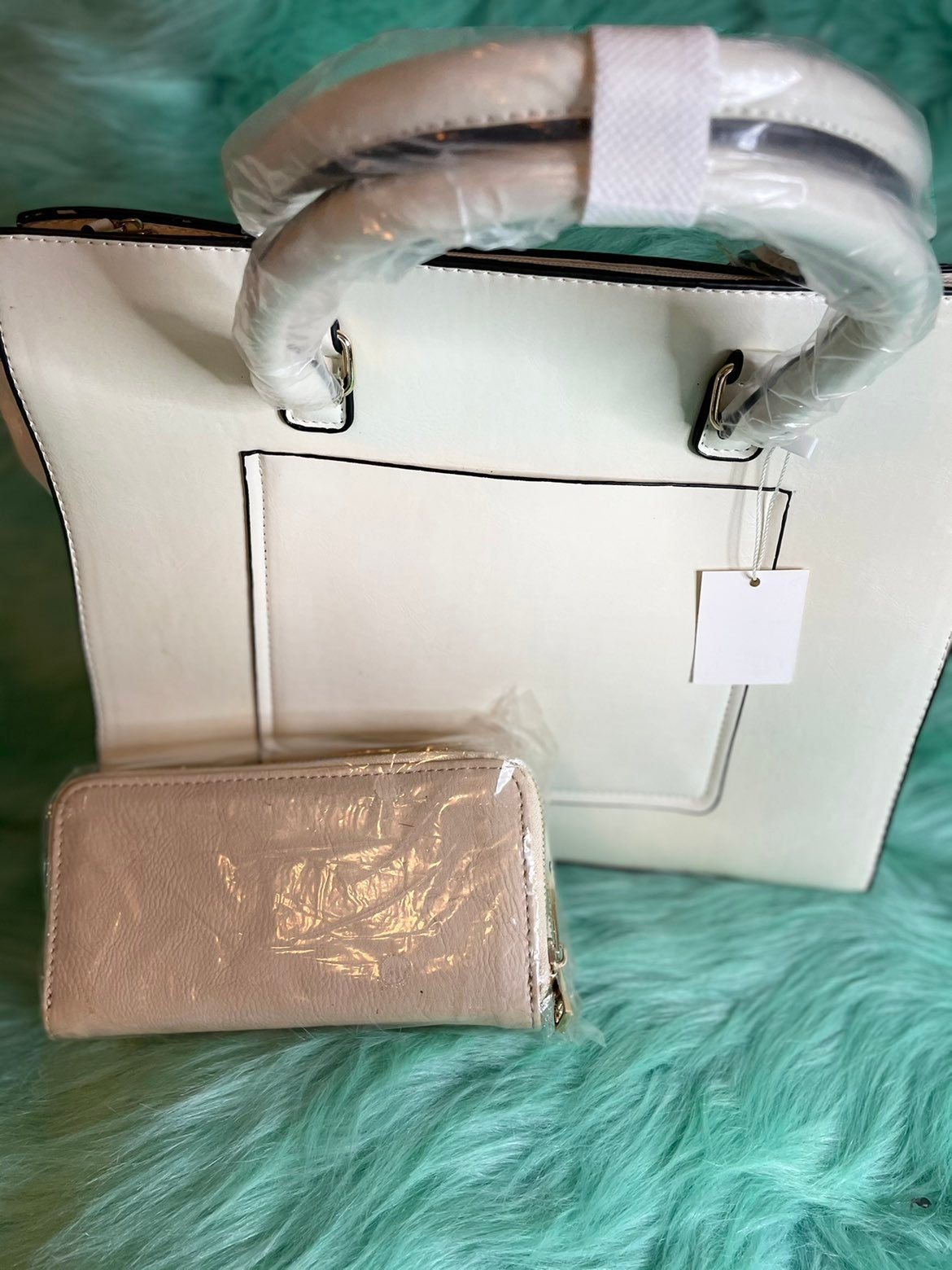 Beige Women handbag