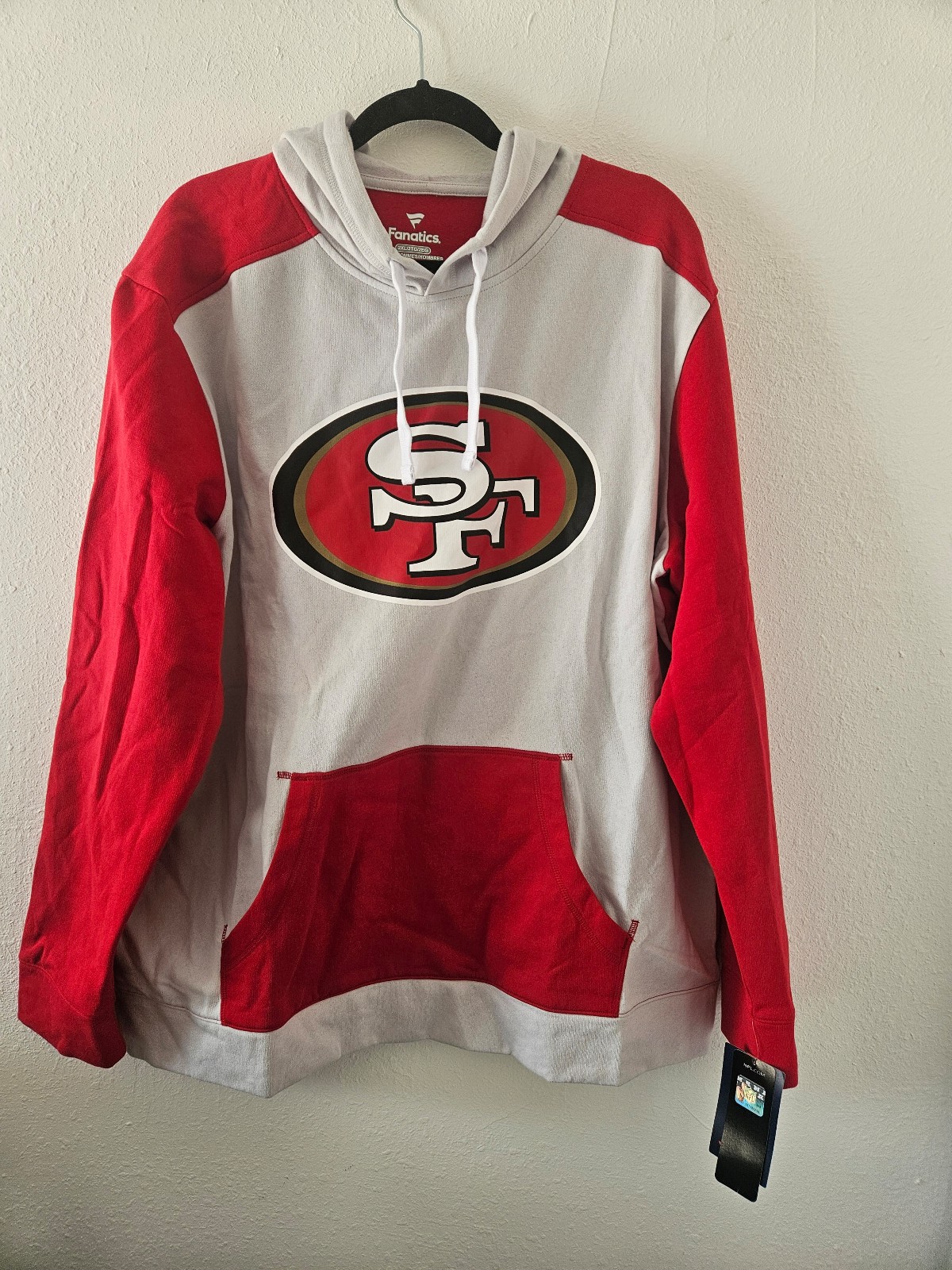 San Francisco 49ers Hoodie. NWT by Fanatics size XXL