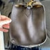 Madewell Womens The Camden Satchel Embossed Suede Zip Top Purse Boho Work RARE
