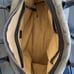 Madewell Womens The Camden Satchel Embossed Suede Zip Top Purse Boho Work RARE