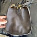 Madewell Womens The Camden Satchel Embossed Suede Zip Top Purse Boho Work RARE