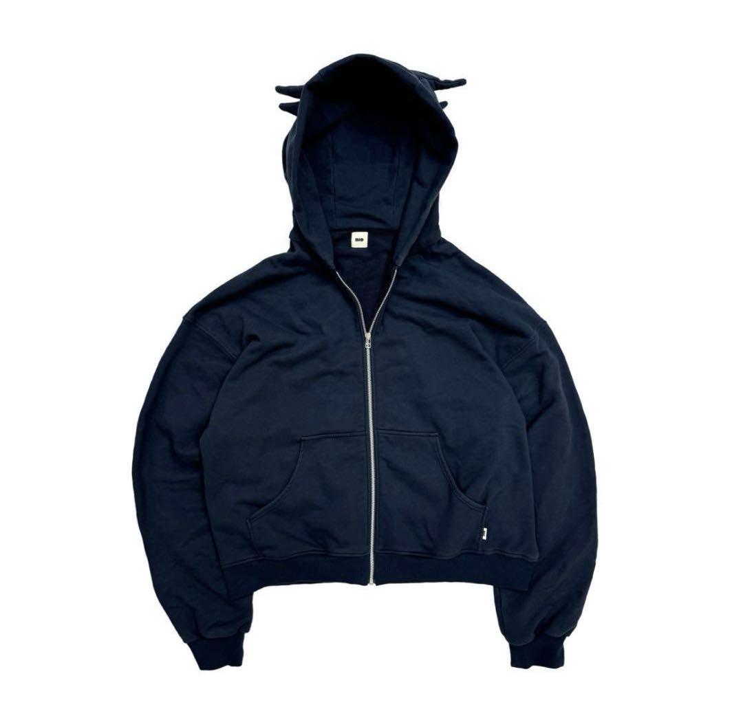 BIO FADED MONSTER ZIP HOODIE by Pokers Hoodie