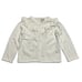 NWT JANIE AND JACK Baby Girl Cardigan Sweater 2T White Ruffle Button