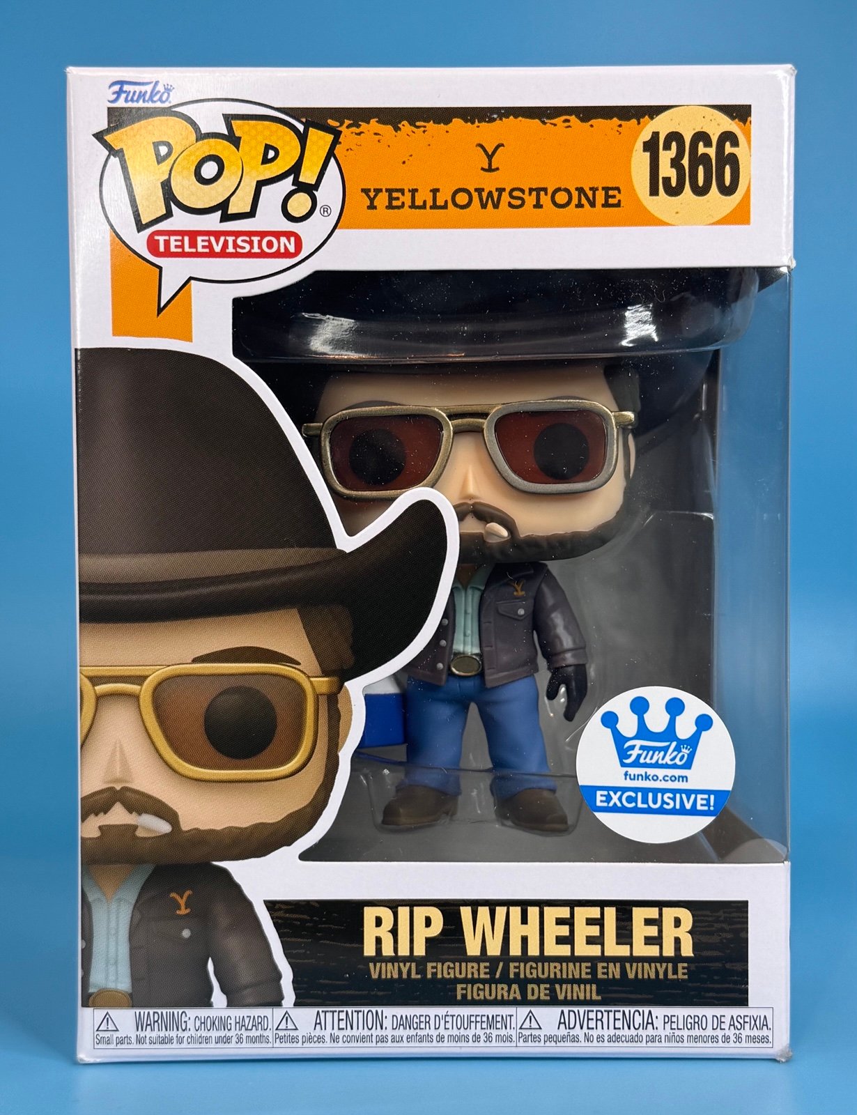 Funko POP! Rip Wheeler with Cooler #1366 Yellowstone Funko Shop Exclusive