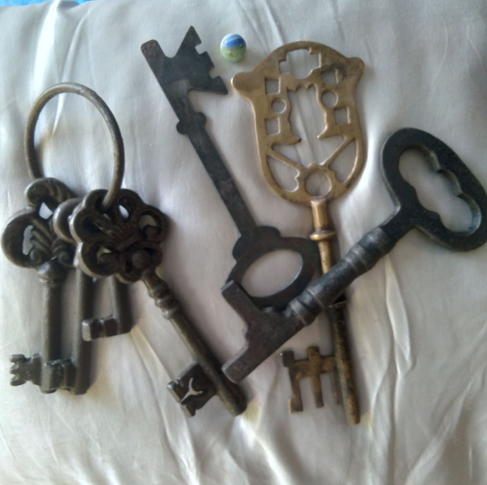 Giant old keys
