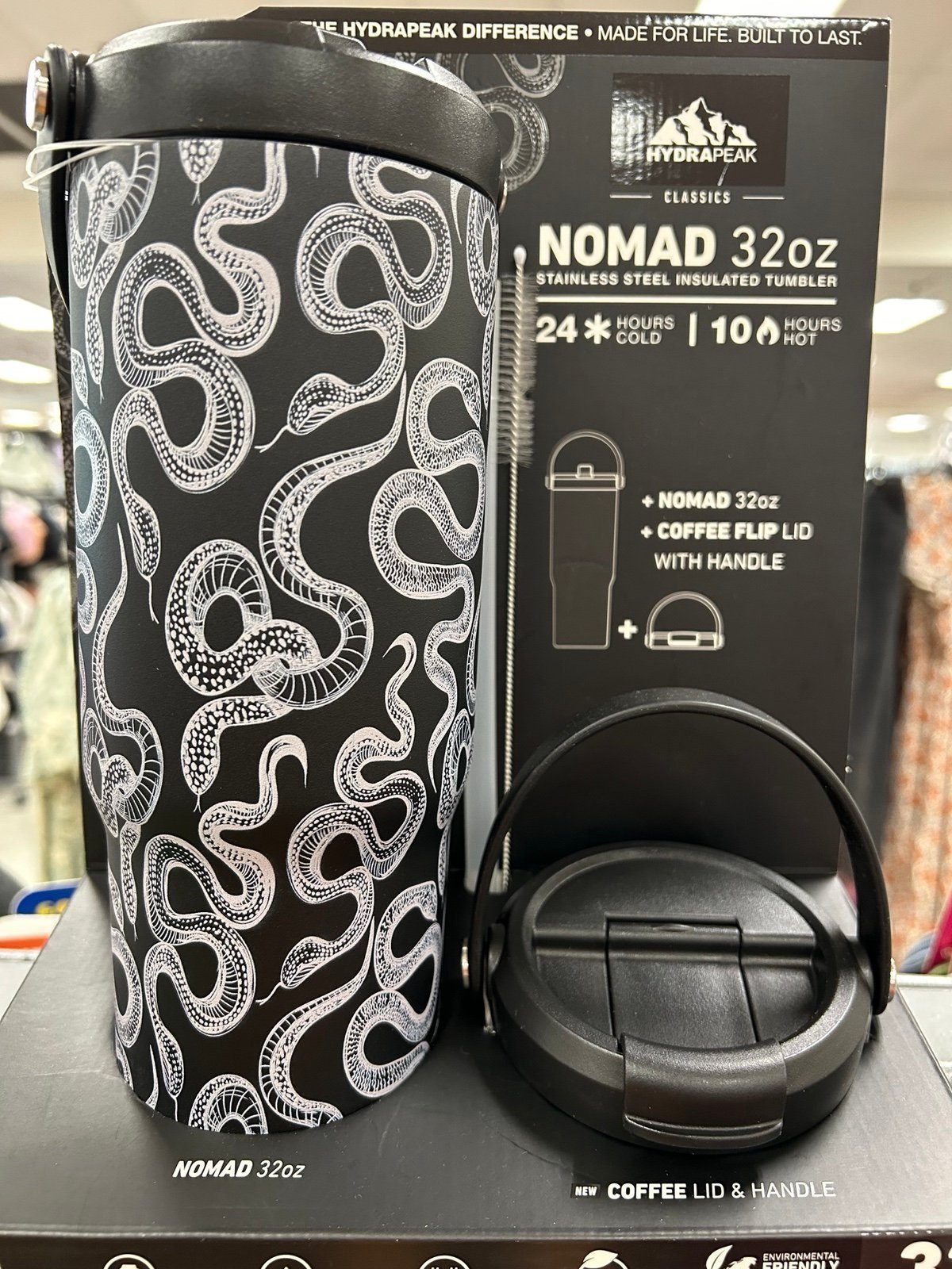 Hydrapeak Snakes 32 oz Nomad tumbler set NIB & HTF!!