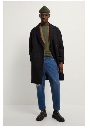 Zara loose crooped jeans( size 30)