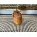 BOHO/MCM Owl Woven Wicker Basket Shanghai Handicraft, Peoples Republic of China